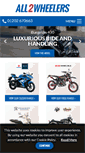 Mobile Screenshot of all2wheelers.com